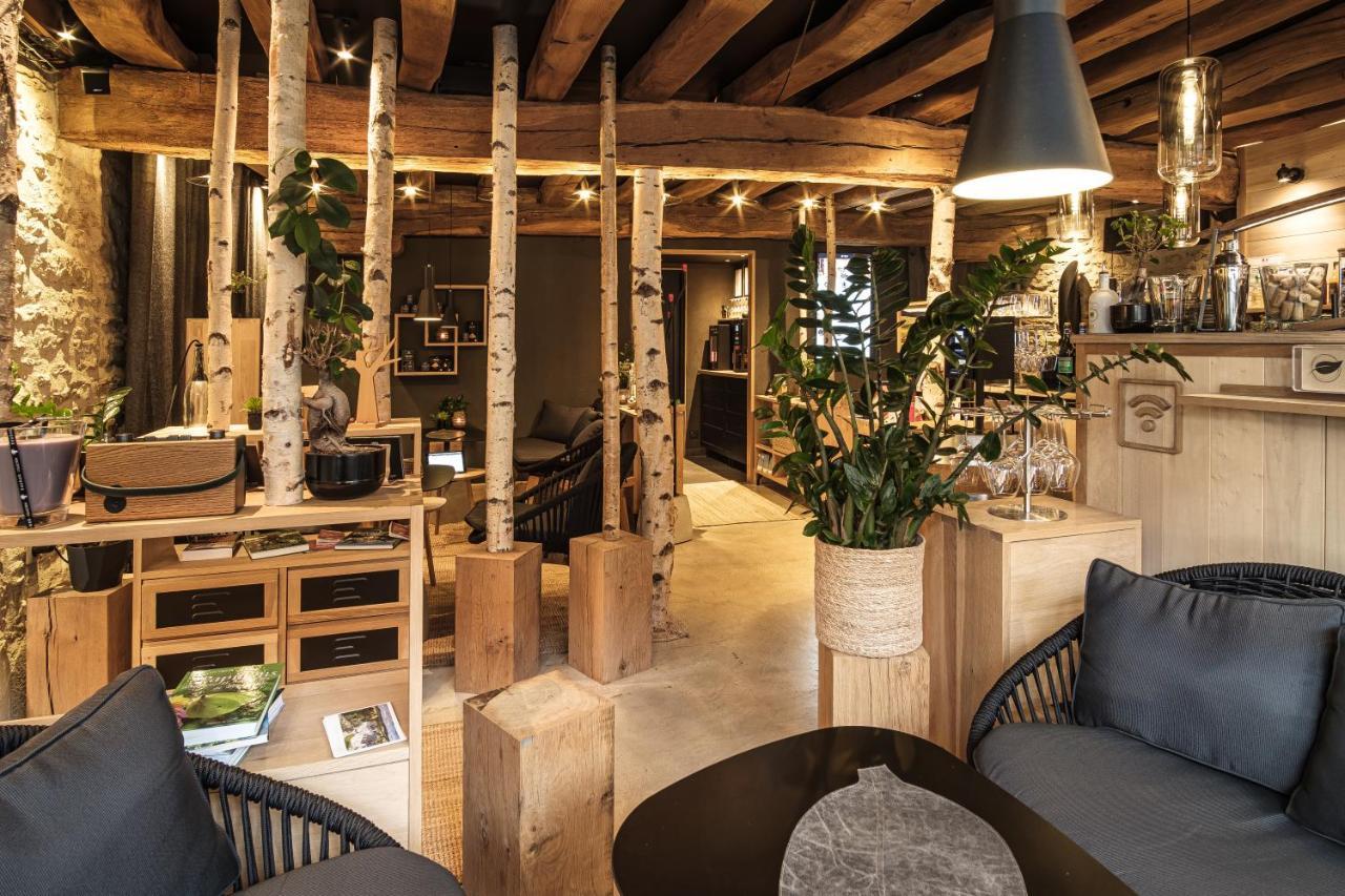 Le Studio Des Pres Verts Suite Design Avec Jacuzzi Privatif Jouey Luaran gambar