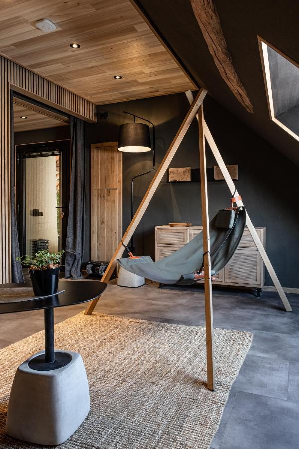 Le Studio Des Pres Verts Suite Design Avec Jacuzzi Privatif Jouey Luaran gambar
